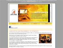 Tablet Screenshot of aihomecinema.com.au